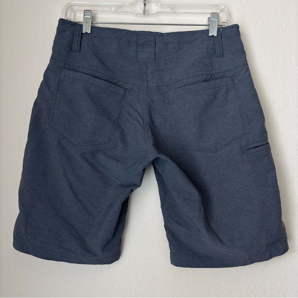 Kühl Men’s Shift Amphibia Short Size 31 Blue Casual Outdoor 6-Pocket UPF 50+ - Picture 5 of 13
